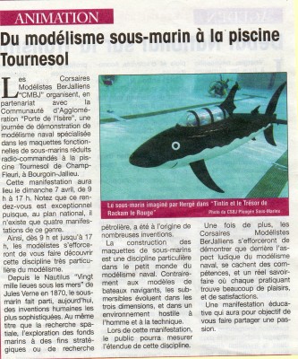 Article de presse