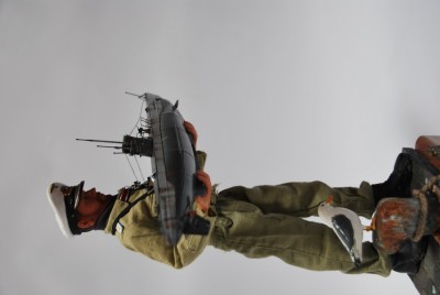 u-bootyp IIB (revell 1/144éme)+ kaleut 1/6éme