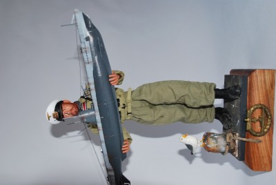 u-bootyp IIB (revell 1/144éme)+ kaleut 1/6éme