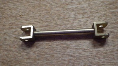 Réalisation de l'essieu avant