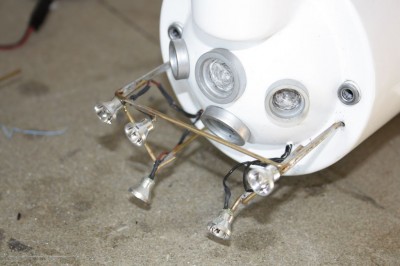 Nouvelle installation des feux avant