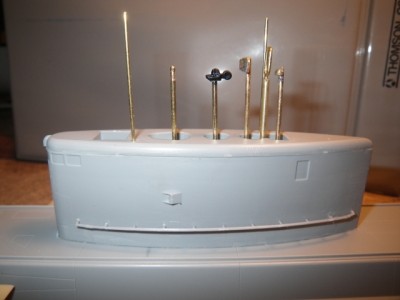 pose "à blanc avant collage"