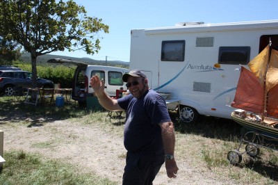 Aréthuse en train de faire le clown... comme d'hab'