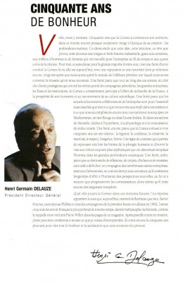 Edito magazine Comex